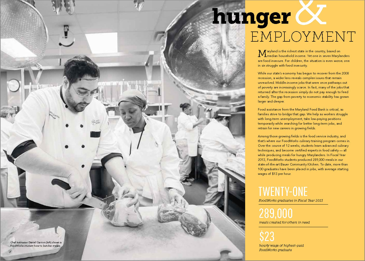 Maryland Food Bank annual report