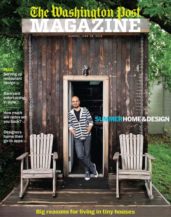 Washington Post Magazine cover featuring Jay Austin