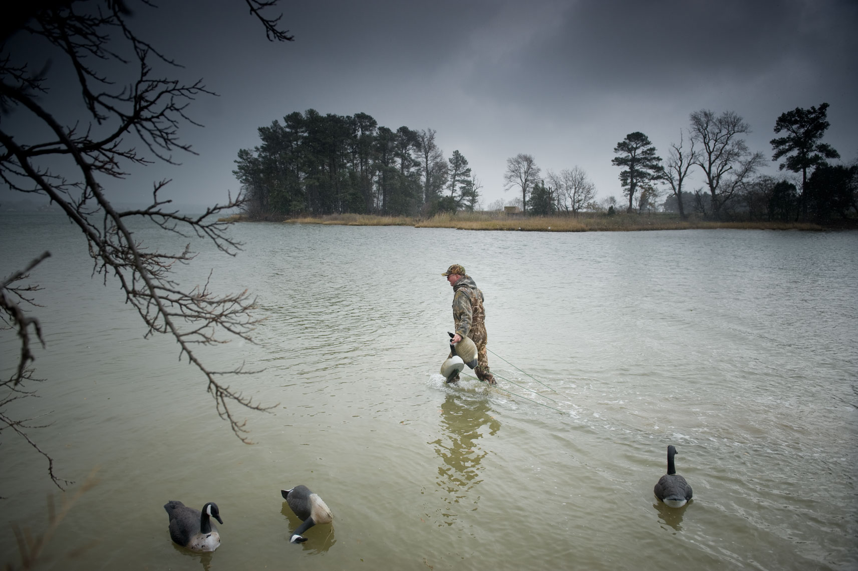 Hunting for waterfowl on the Eastern Shore of Maryland, by Maryland