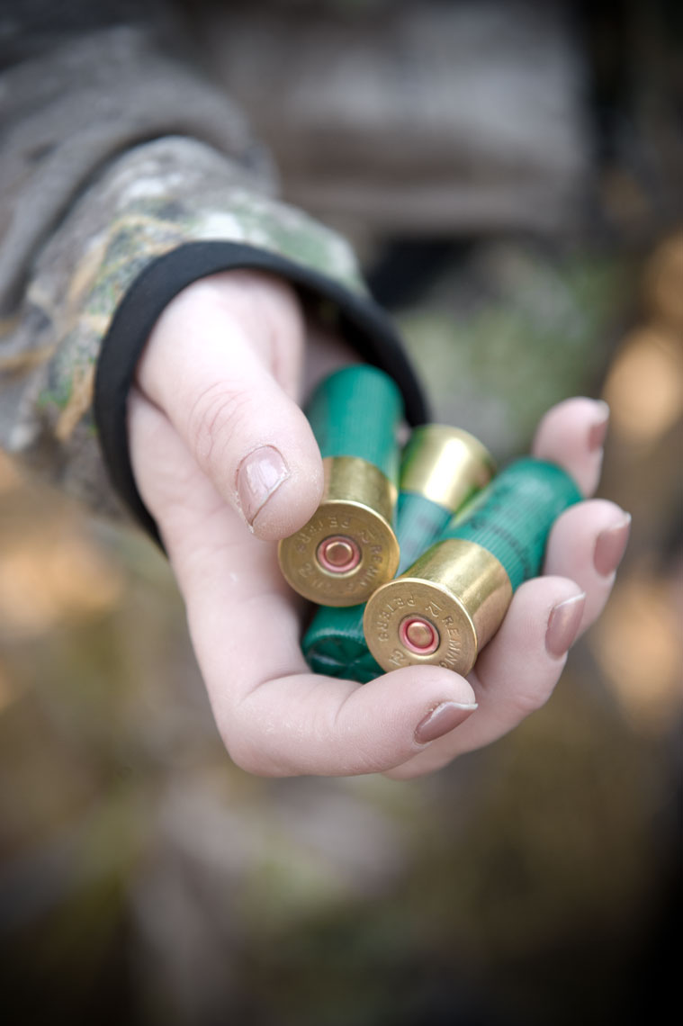 Hunting for waterfowl on the Eastern Shore of Maryland: a handful of shotgun shells