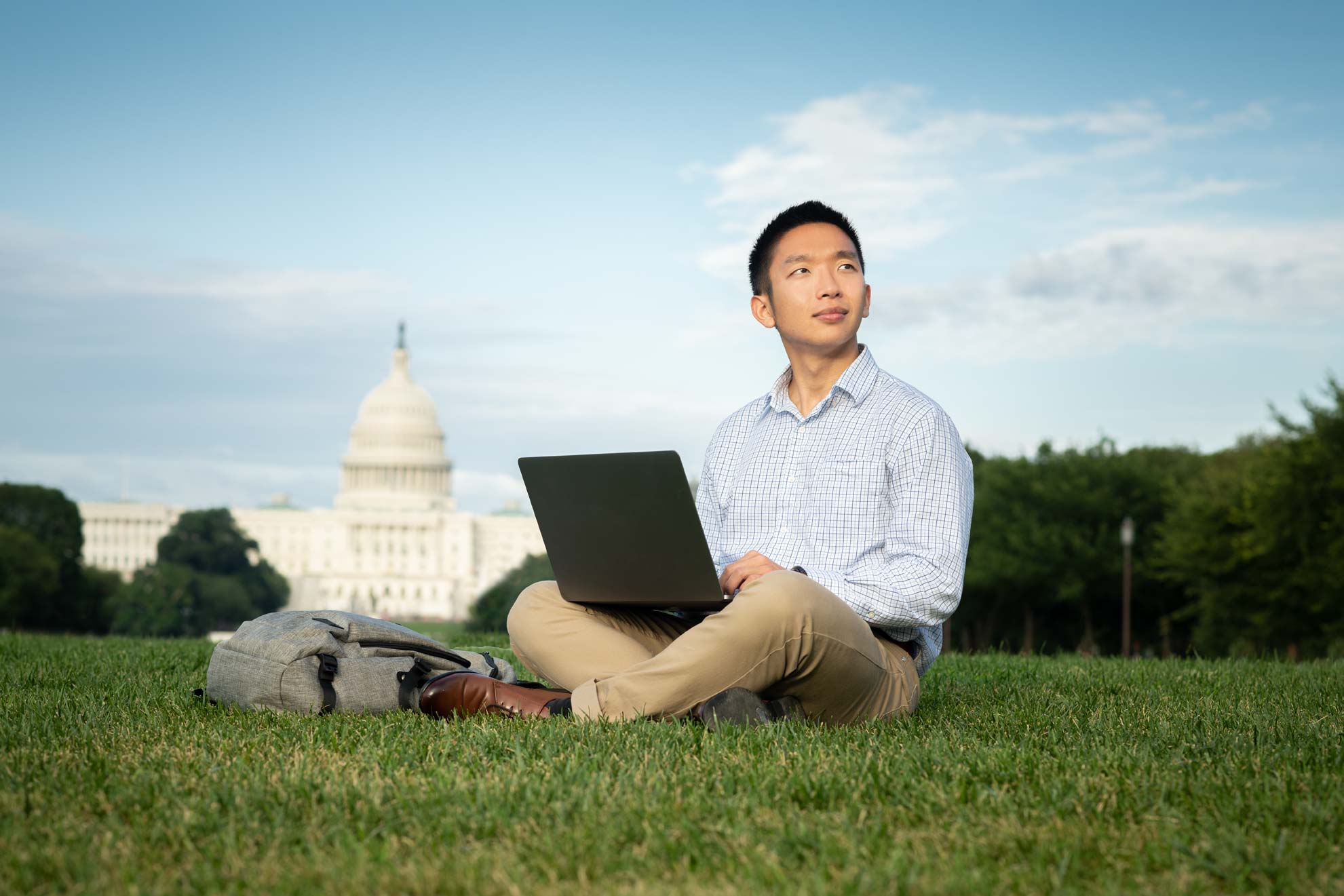 A student at the University of Michigan